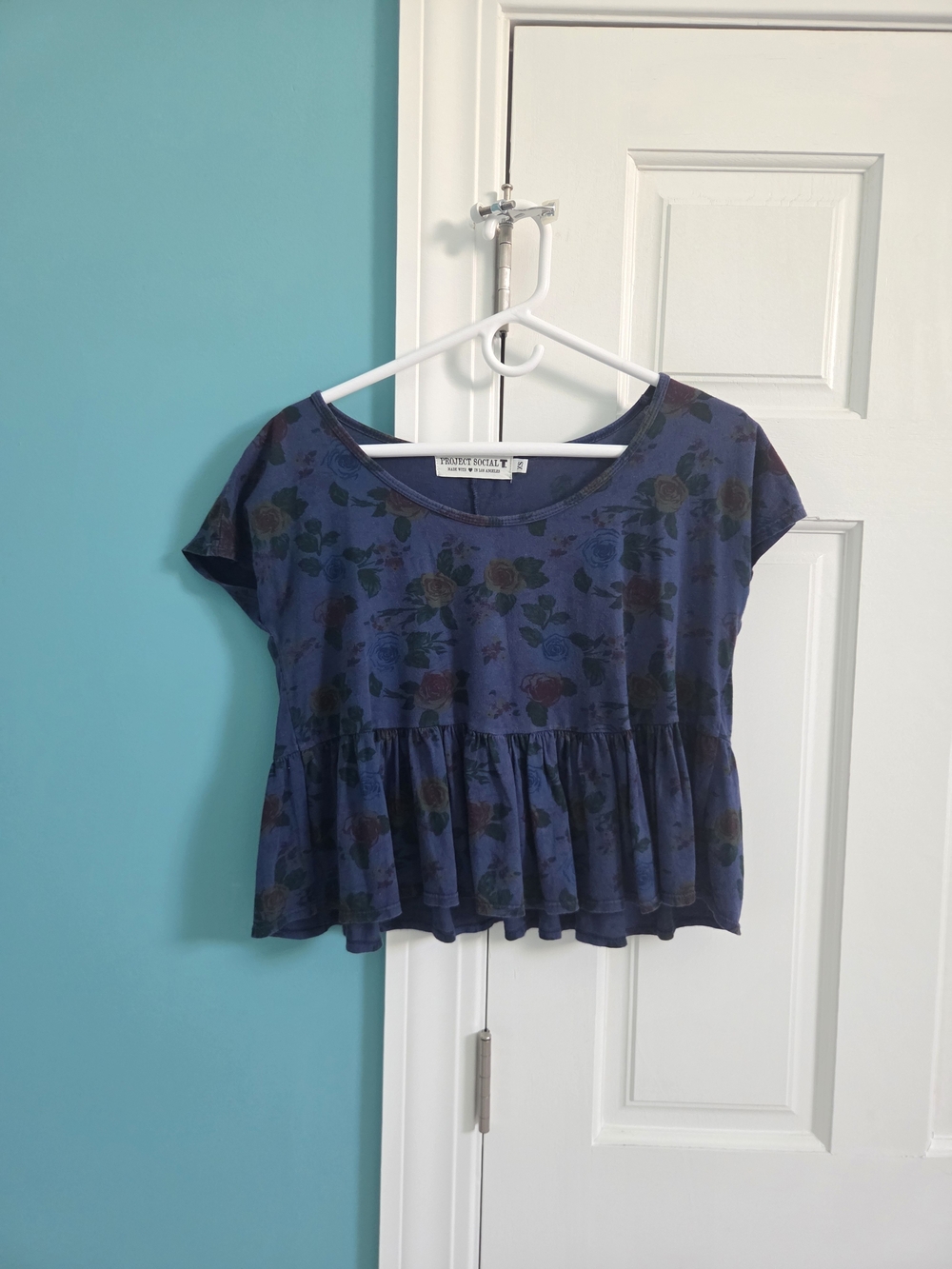 Navy Cotton Tee